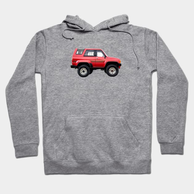 Toyota 4Runner Cartoon T-Shirt Hoodie by 6thGear